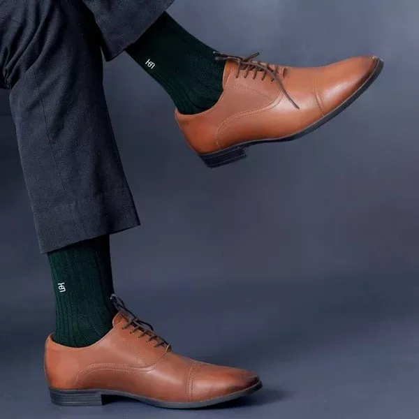 Socksoho Luxury Men Socks Majestic Green