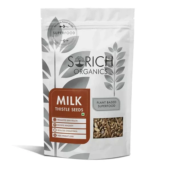 Sorich Organics Milk Thistle Seeds - 50 gm