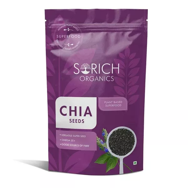 Sorich Organics Raw Chia Seeds - 250 gm