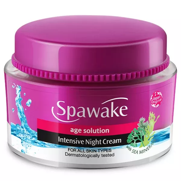 Spawake Anti Aging Face Cream Age Solution Intensive Night Cream - 50 gm
