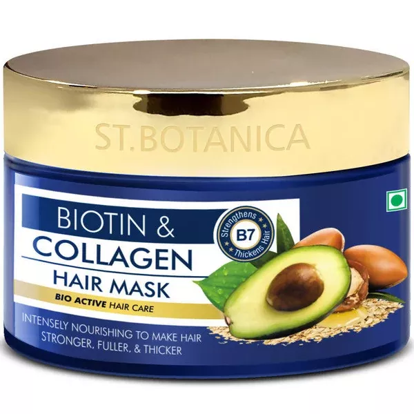 St.Botanica Biotin And Collagen Hair Mask - 200 ml
