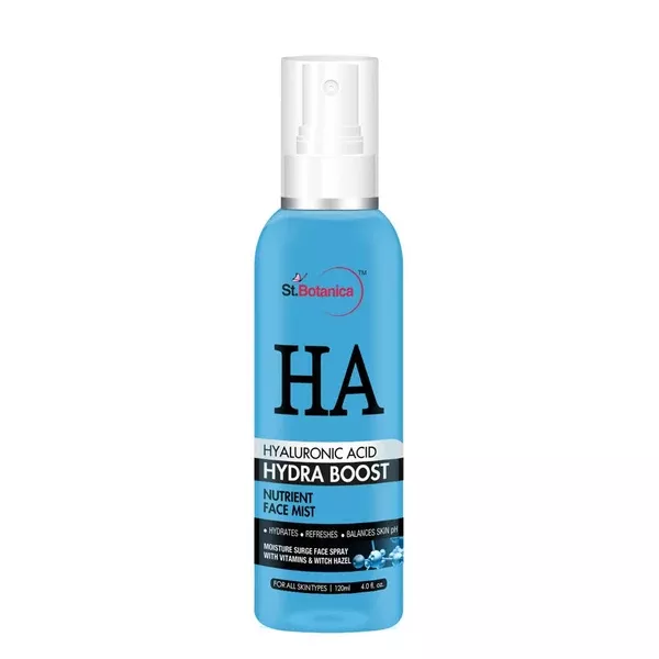 St.Botanica Hyaluronic Acid Hydra Boost Nutrient Face Mist - 120 ml
