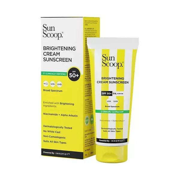 Sun Scoop Daily SPF 50 Sunscreen Cream - 45 gm