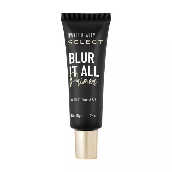 Swiss Beauty Select Blur It All Primer With Vitamin A & E - 25 ml