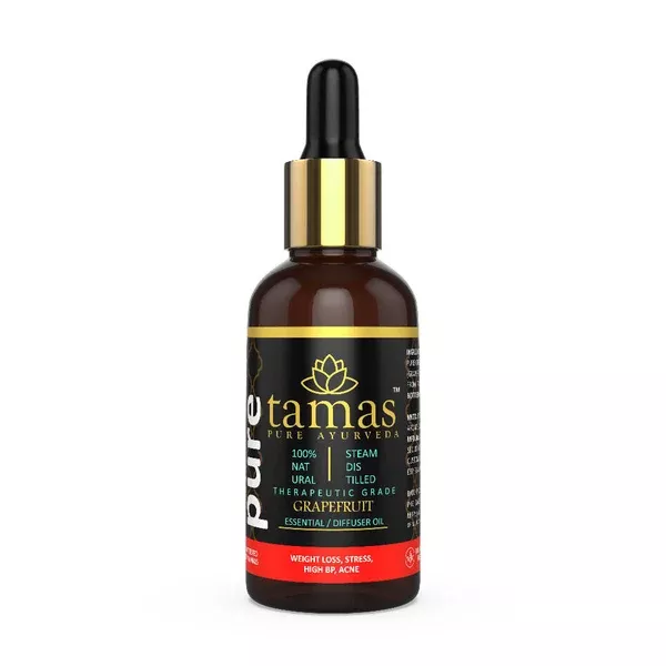 Tamas Pure Ayurveda Grapefruit Essential Oil - 15 ml