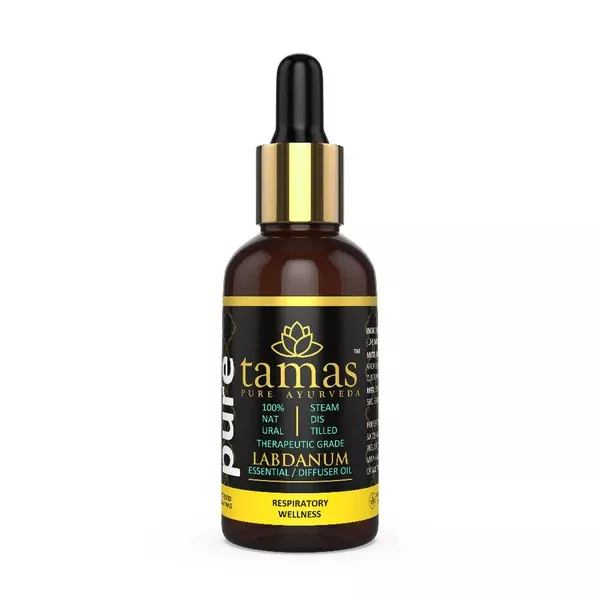Tamas Pure Ayurveda Labdanum Essential Oil - 15 ml