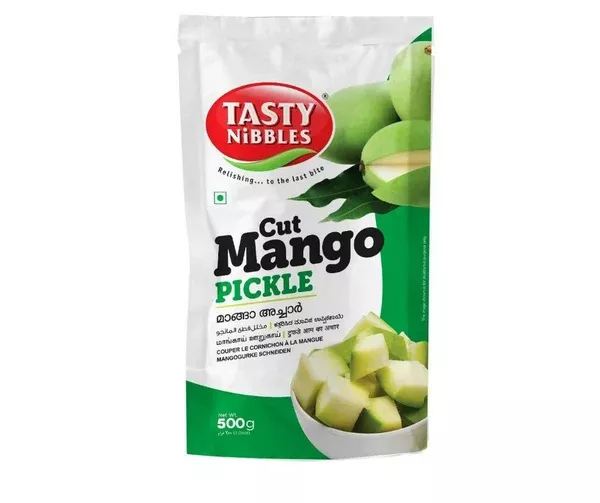 Tasty Nibbles Cut Mango Pickle - 500 gm - Pouch