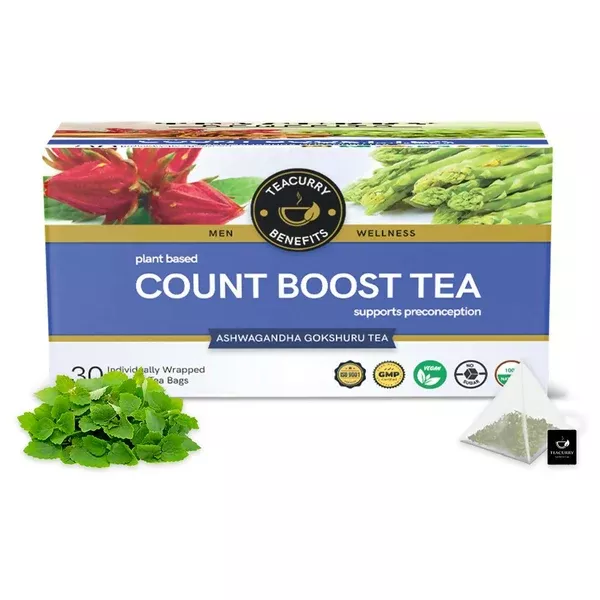 Teacurry Count Boost Tea For Men - 30 Teabags