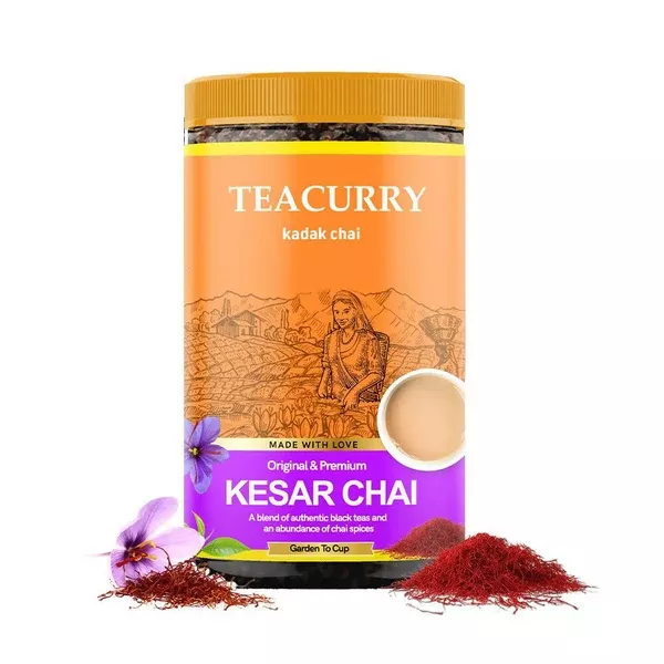 Teacurry Kesar Elaichi Chai Powder - 100 gm