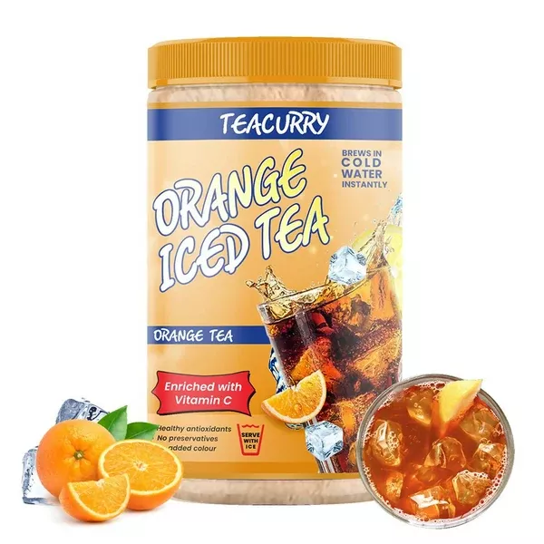 Teacurry Orange Instant Iced Tea Mix - 160 gm