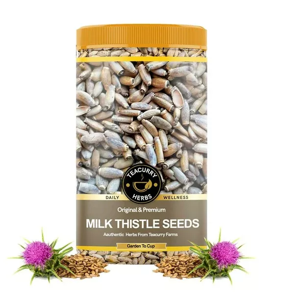Teacurry Organic Milk Thistle Seeds - 200 gm