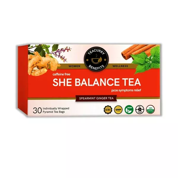 Teacurry PCOS PCOD Tea - 30 Teabags