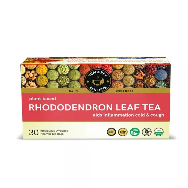 Teacurry Rhododendron Leaf Tea - 30 Teabags