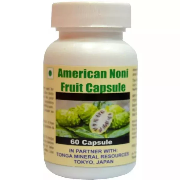 Tonga Herbs American Noni Fruit Capsules - 60 caps