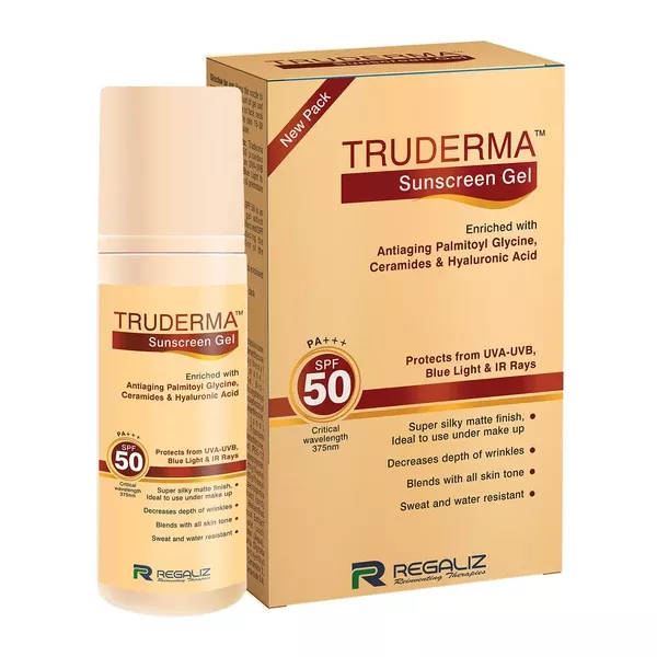 Truderma Sunscreen Gel SPF-50 - 50 gm