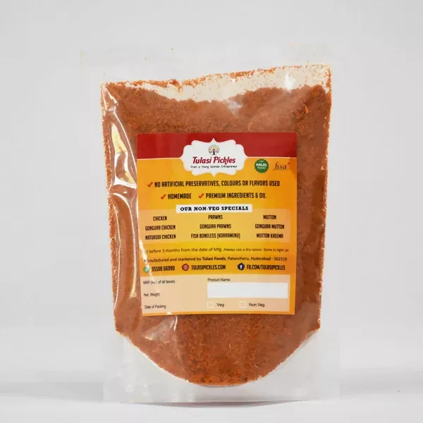 Tulasi Pickles Palli Karam Podi - 250 gm