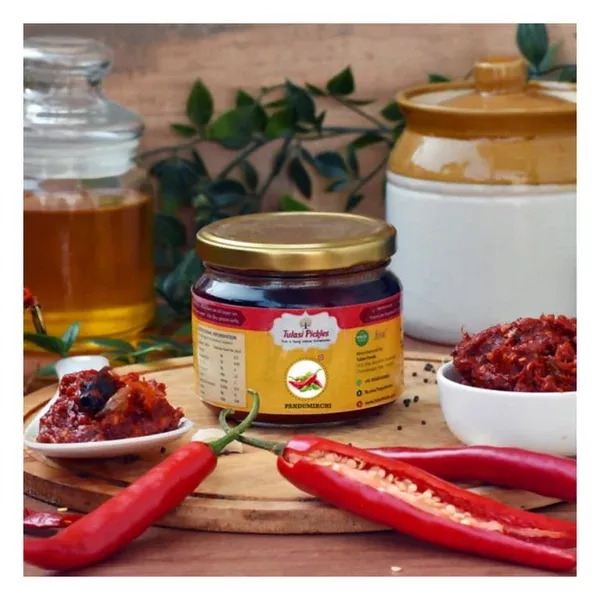 Tulasi Pickles Red Chilly Pickle - 250 gm