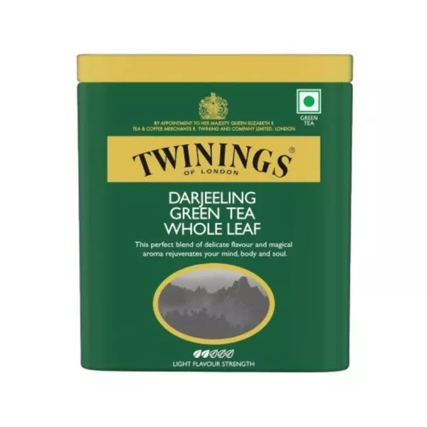 Twinings Darjeeling Green Whole Leaf Tea - 50 gm