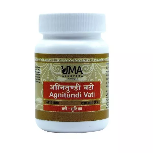 Uma Ayurveda Agnitundi Vati - 80 tabs