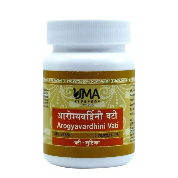 Uma Ayurveda Arogyavardhini Vati - 80 tabs
