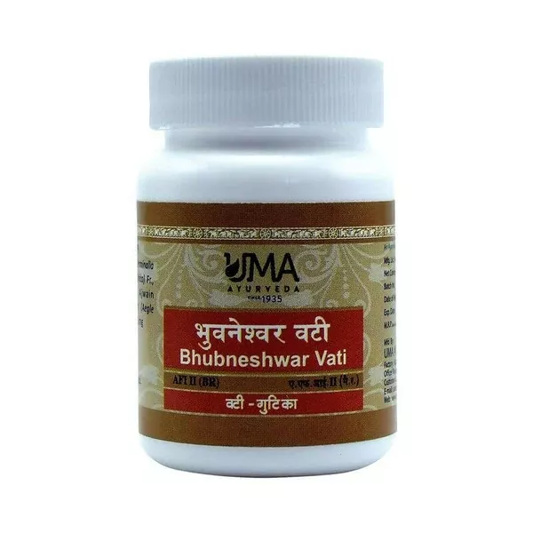 Uma Ayurveda Bhubneshwar Vati Tablets - 80 tabs