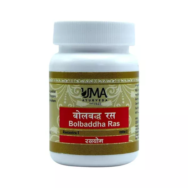 Uma Ayurveda Bolbaddha Ras Tablets - 40 tabs