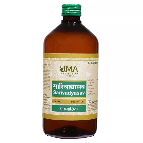 Uma Ayurveda Sarivadyasava Syrup - 450 ml