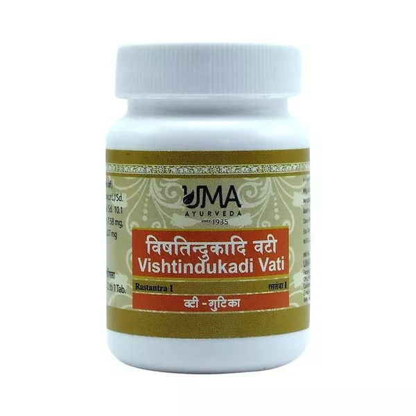 Uma Ayurveda Vishtindukadi Vati Tablets - 80 tabs