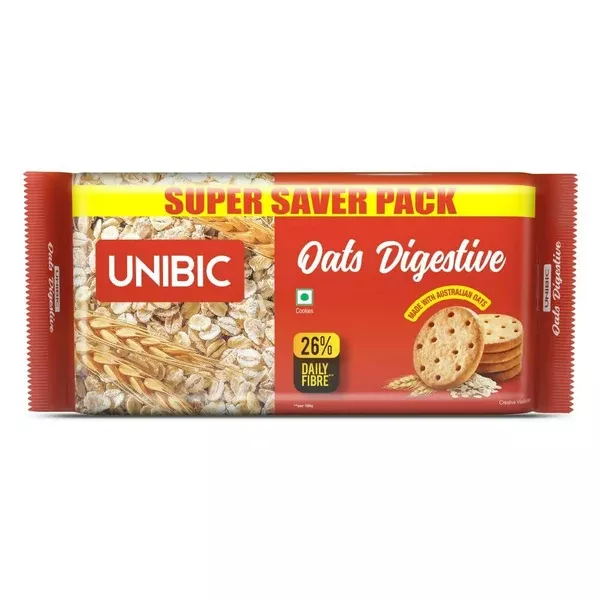Unibic Oat's Digestive Cookies - 600 gm