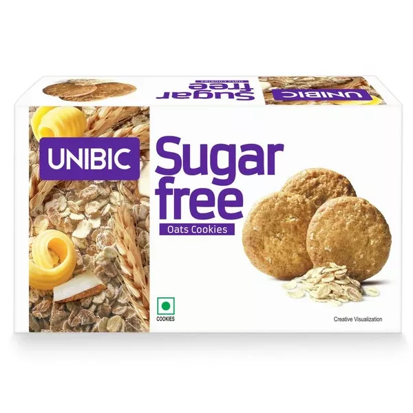Unibic Sugar Free Oats Cookies - 225 gm