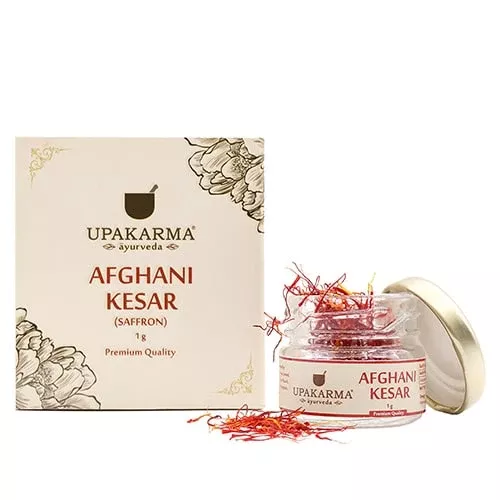 Upakarma Ayurveda Afghani Kesar (Saffron) - 1 gm