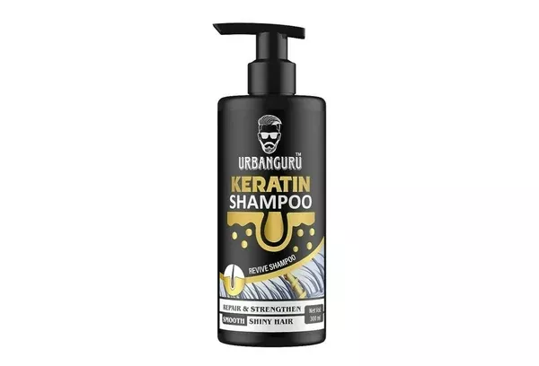 Urbanguru Men's Keratin Shampoo - 300 ml