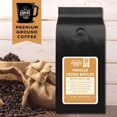 Vanilla Creme Brulé Coffee - 1 lb. Ground