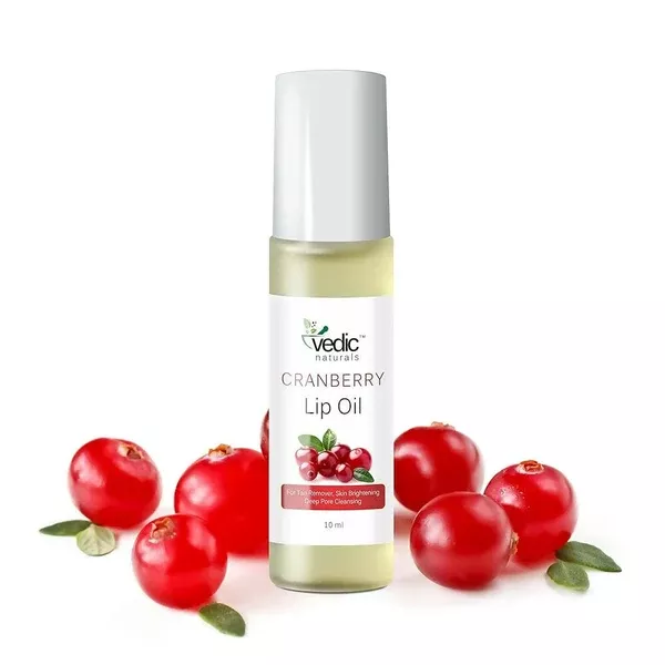 Vedic Naturals Cranberry Lip Oil - 10 ml
