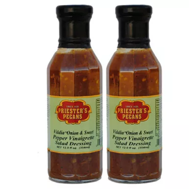 Vidalia Onion & Sweet Pepper Vinaigrette Salad Dressing, 2 Pack