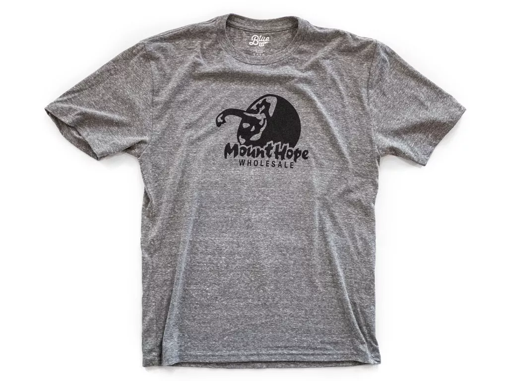 Vintage Tee Black Logo – Double XL
