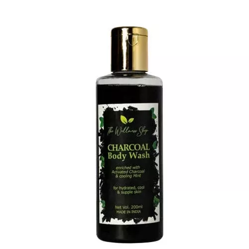 The Wellness Shop Charcoal Body Wash - 200 ml