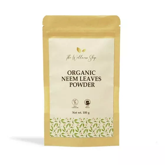 The Wellness Shop Organic Neem Leave Powder - 100 gm