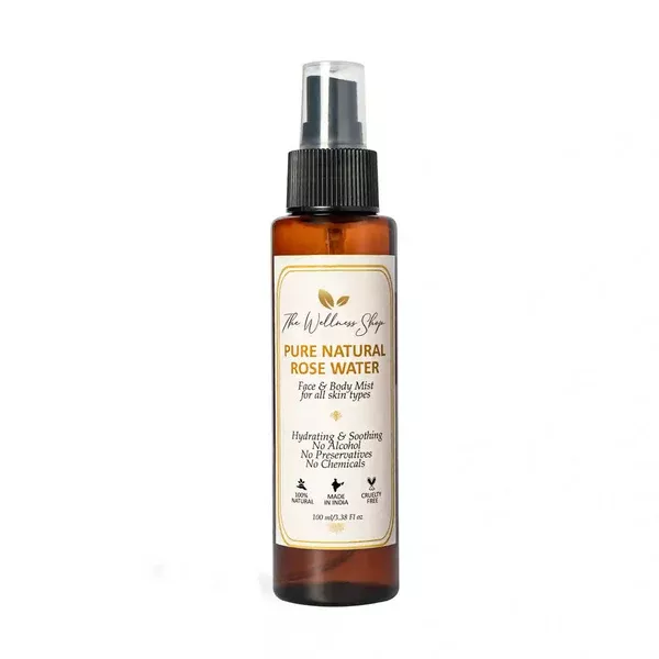 The Wellness Shop Pure Natural Rose Water - 100 ml