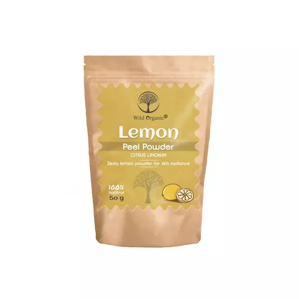Wild Organic Lemon Peel Powder - 50 gm