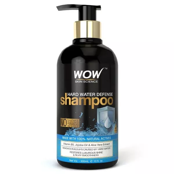 Wow Skin Science Hard Water Defense Shampoo - 300 ml