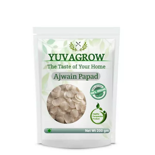 Yuvagrow Ajwain Papad - 200 gm