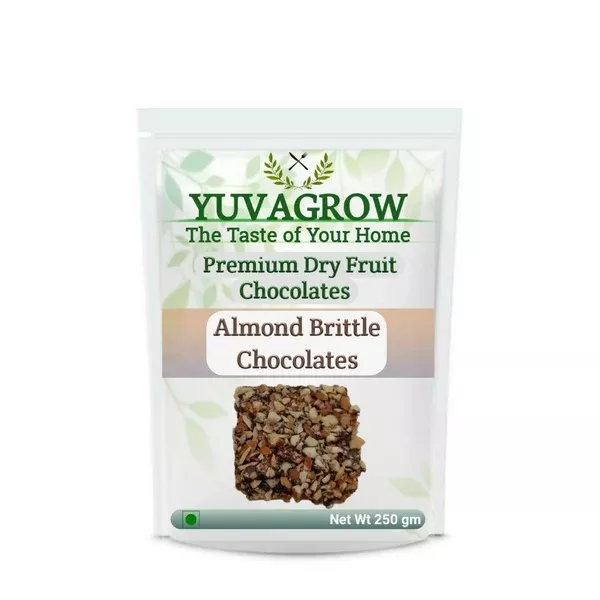 Yuvagrow Almond Brittle Chocolates - 500 gm