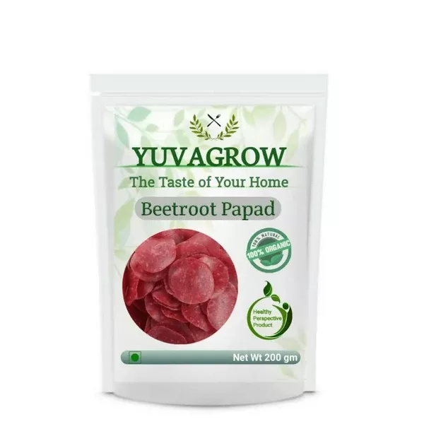 Yuvagrow Beetroot Papad - 200 gm