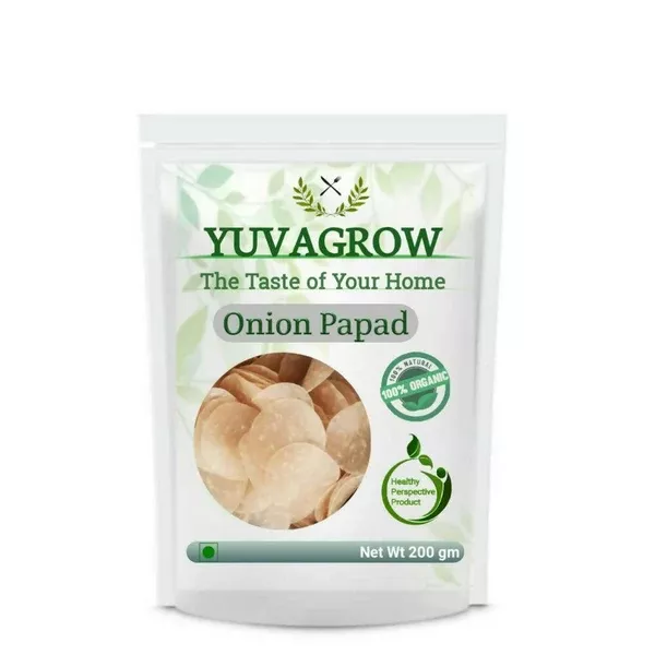 Yuvagrow Onion Papad - 200 gm