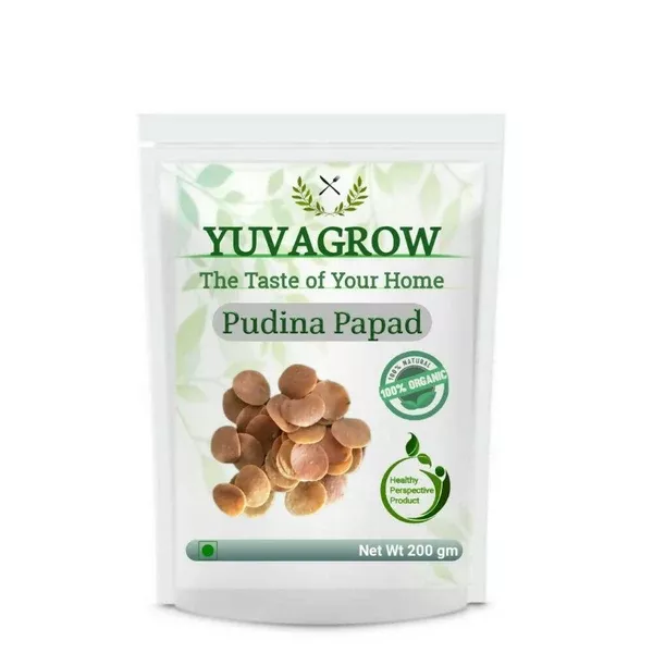 Yuvagrow Pudina Papad - 200 gm