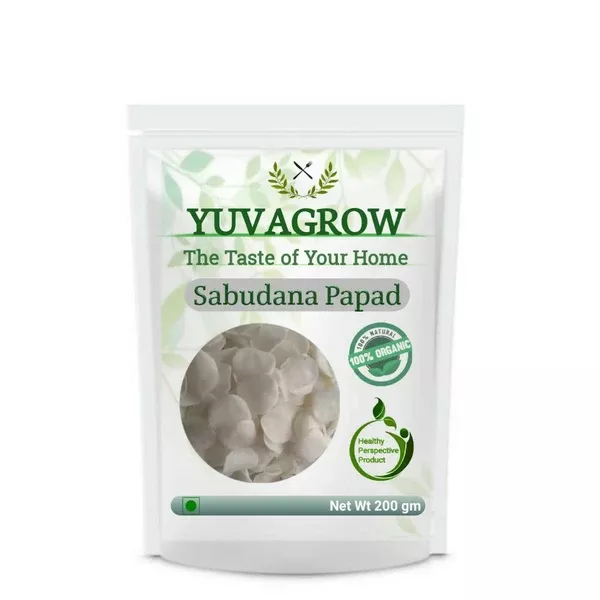 Yuvagrow Sabudana Papad - 200 gm