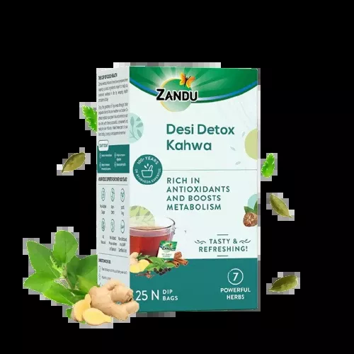 Zandu Desi Detox Kahwa - 25 tea bags