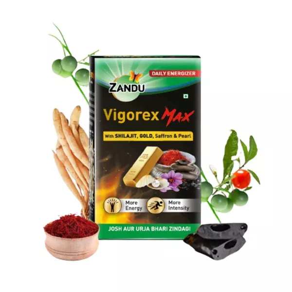 Zandu Vigorex Max Capsules - 20 caps