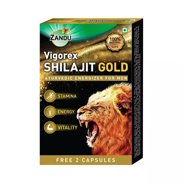 Zandu Vigorex Sj Gold Capsules - 12 caps - Pack of 2